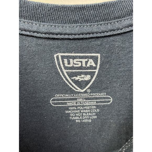 2017 U S OPEN CHAMPIONSHIPS T-Shirt NYC Adult Tennis Flushing Large USTA - Picture 4 of 5